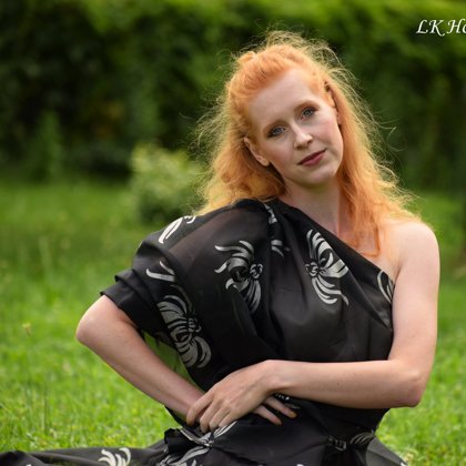 Jitka Průšová, šaty Markéta Ketty